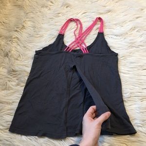 Open-Back Workout Top